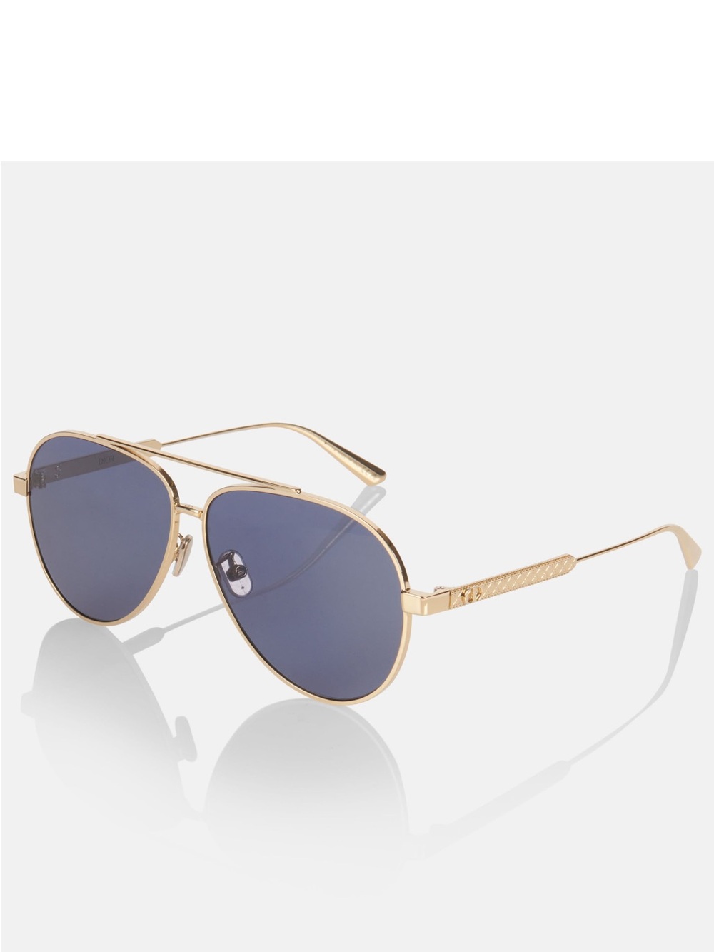 Dior Cannage A1U aviator sunglasses